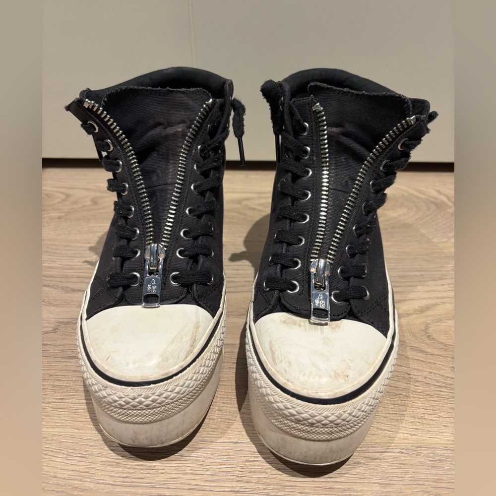 ASH🖤 Platform High-Top Sneakers - Picture 6 of 8
